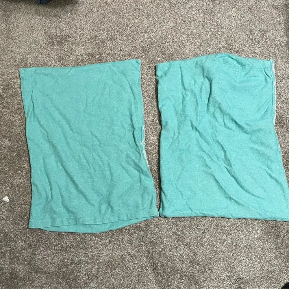 Tiffany blue & White Pillow Shams